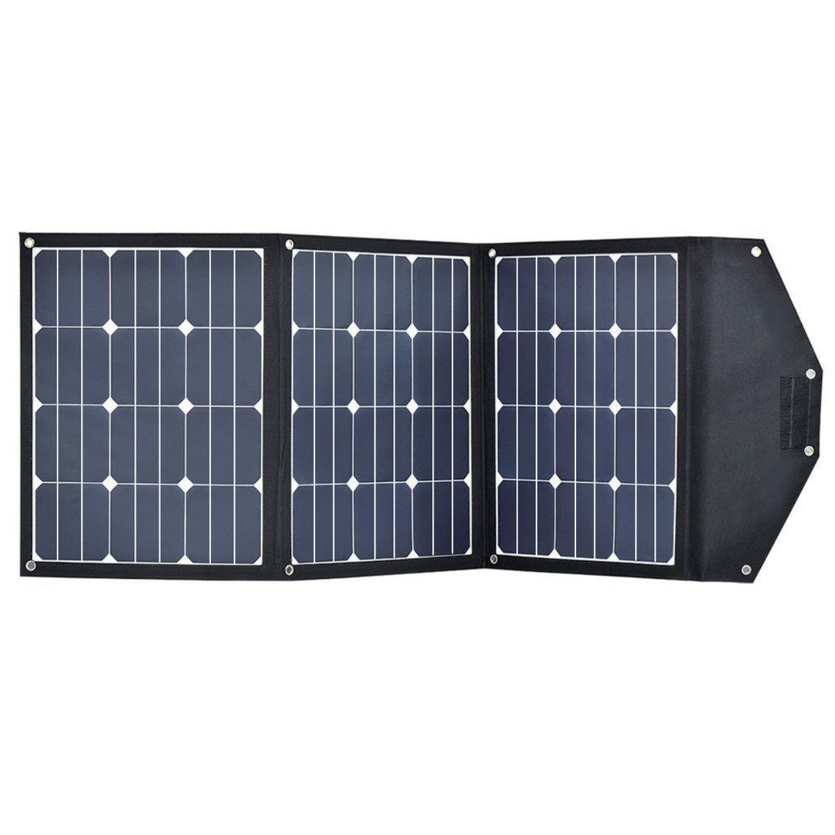 High Efficiency 90W Tri-Fold Foldable Solar Panel Kit Suitcase