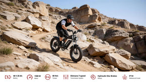 Q30 Electric Bike – Power, Comfort & Long-Range Performance