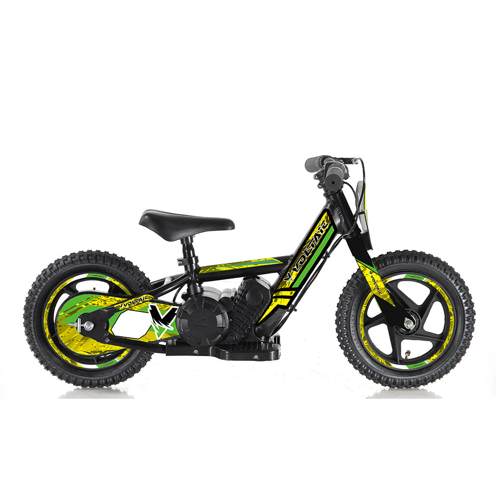 GlareWheel – Kids Electric Balance bike 12'' Tire Adjustable Seat
