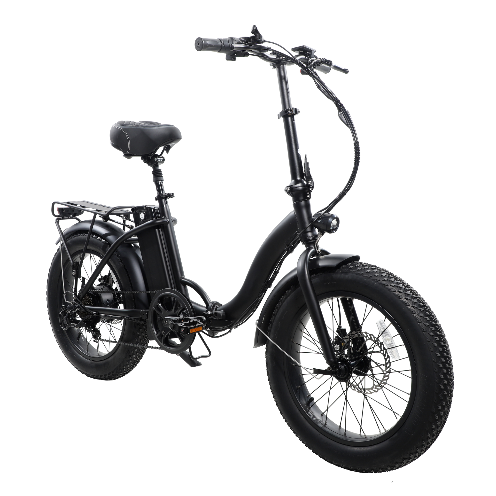 GlareWheel EB-RE Folding Electric Fat Tire Bike 20