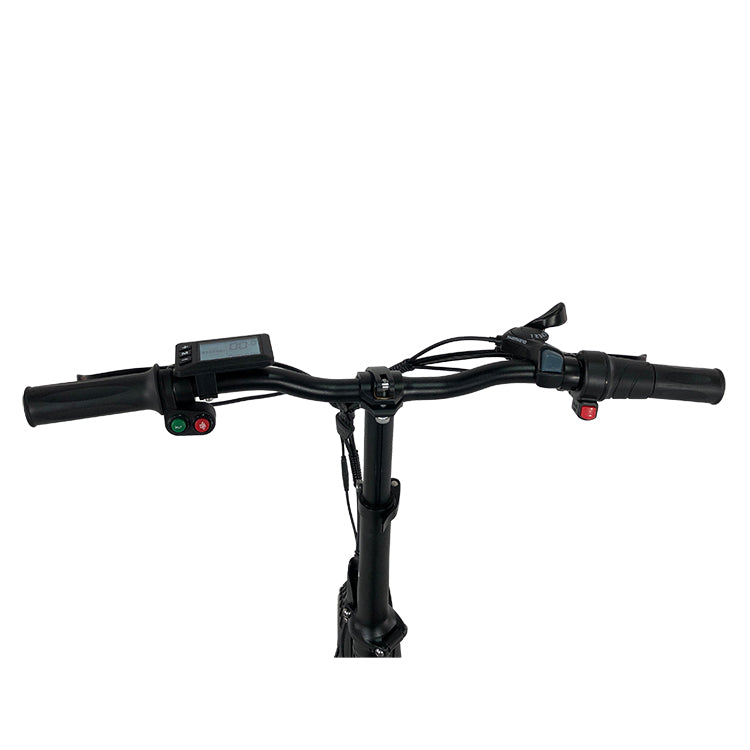 e-bike pedelec takeaway e100 black GlareWheel EB-RE Folding Electric Fat Tire Bike 20"