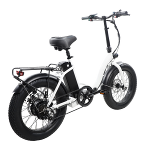 GlareWheel NEW EB-RE Folding Electric Bike 20'' Fat Tire