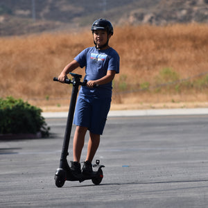 GlareWheel ES-S2 Folding Electric Scooter Build In Bluetooth Speaker