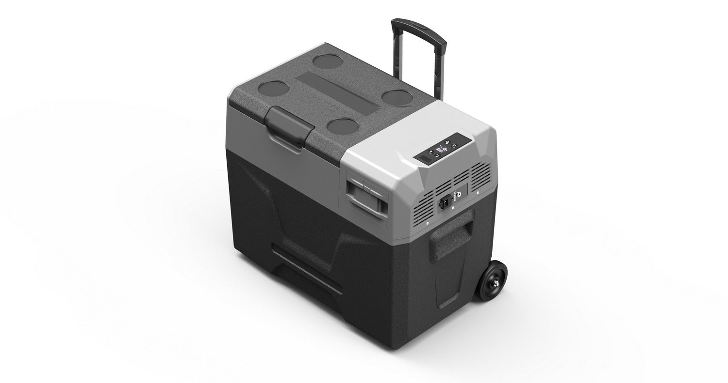 Glarewheel Electric Cooler Iceless Portable Refrigerator 50L