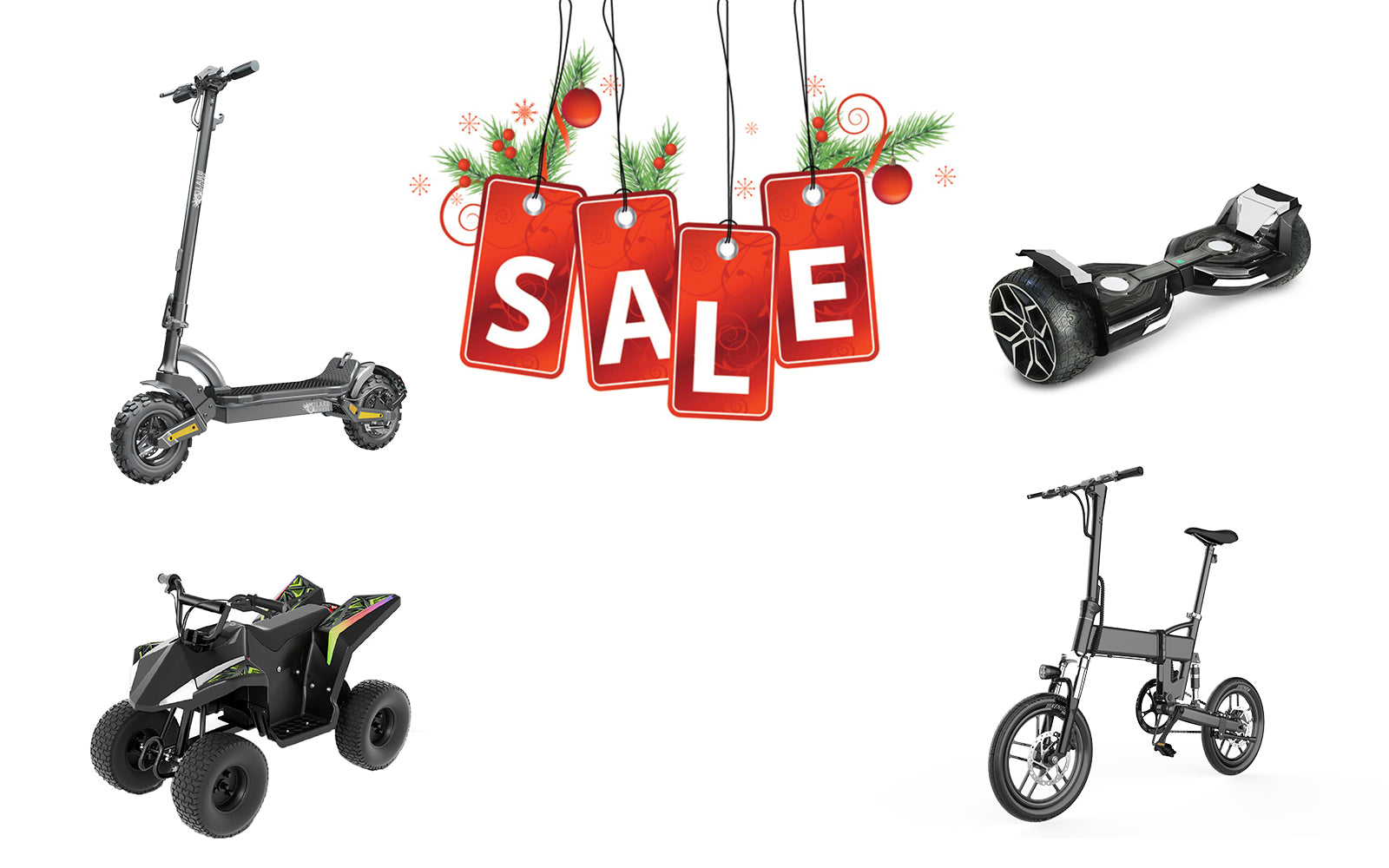 GlareWheel Electric Scooter, Electric Bicycle & Hoverboard