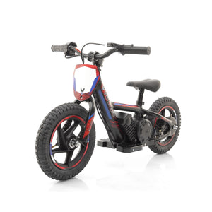Kids Electric Balance bike 12'' Tire Adjustable Seat Voltaic Cub Red