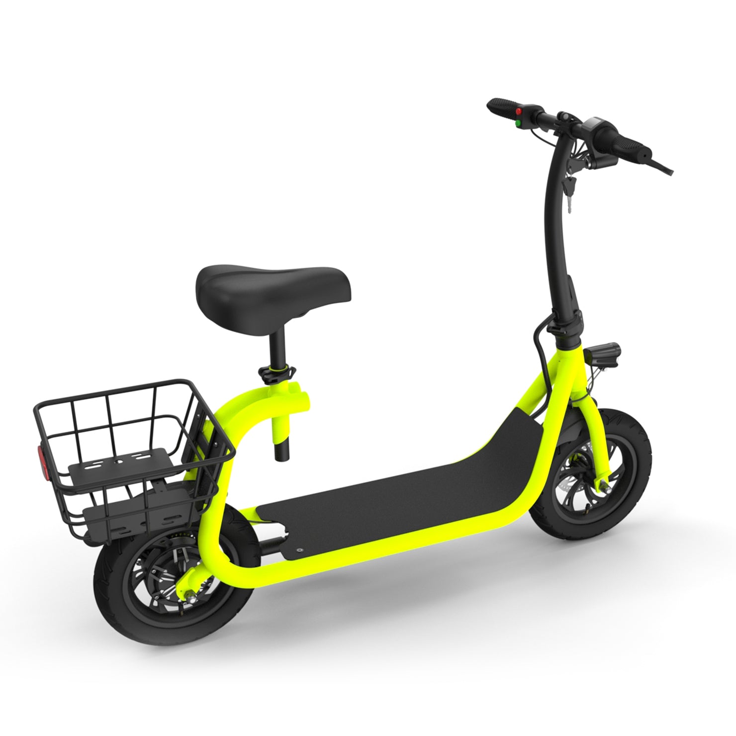 GlareWheel C1 Electric Scooter E-Moped Orange