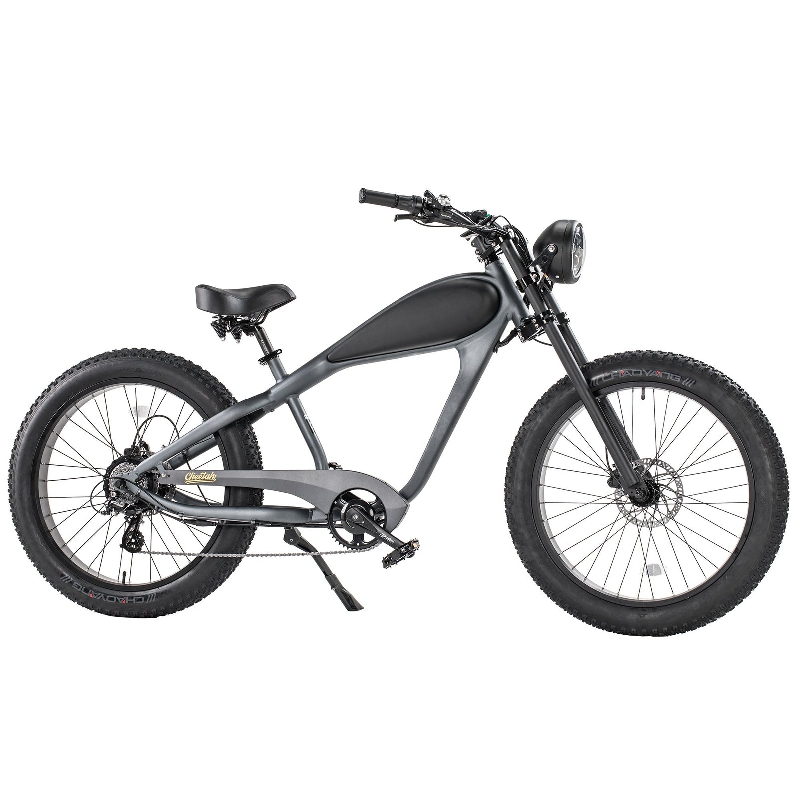 GlareWheel EB-CH Electric Bike Fat Tire 750W Cruiser 7-Speed Gear Max Speed to 28 MPH freeshipping - GlareWheel