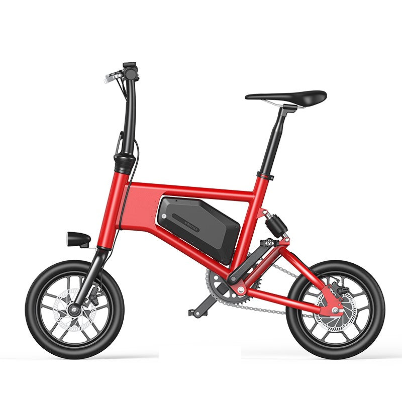 GlareWheel 12'' Foldable Electric Bike Urban Fashion X5 Red GlareWheel 12'' Foldable Electric Bike Urban Fashion X5 Red