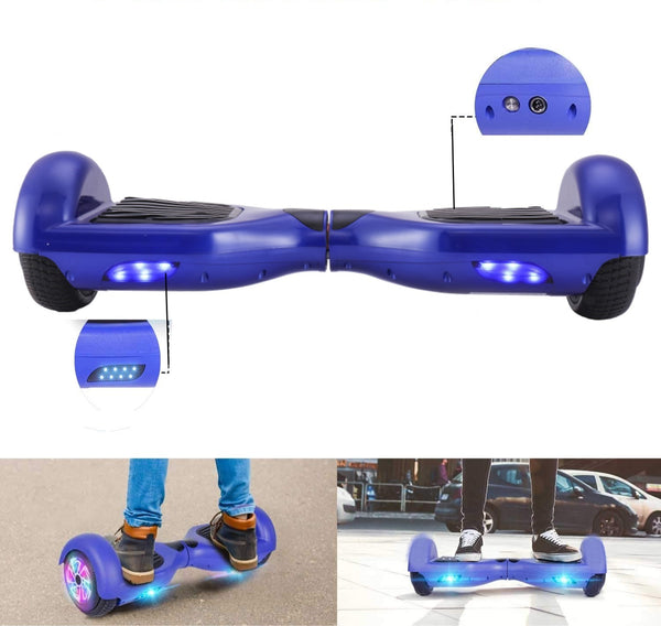 Hoverboard blinking blue discount light