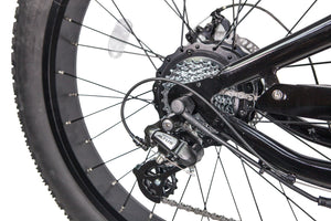 GlareWheel EB-PR Fat Tire 26" Aluminum Frame Suspension Fork Electric Mountain Bicycle freeshipping - GlareWheel