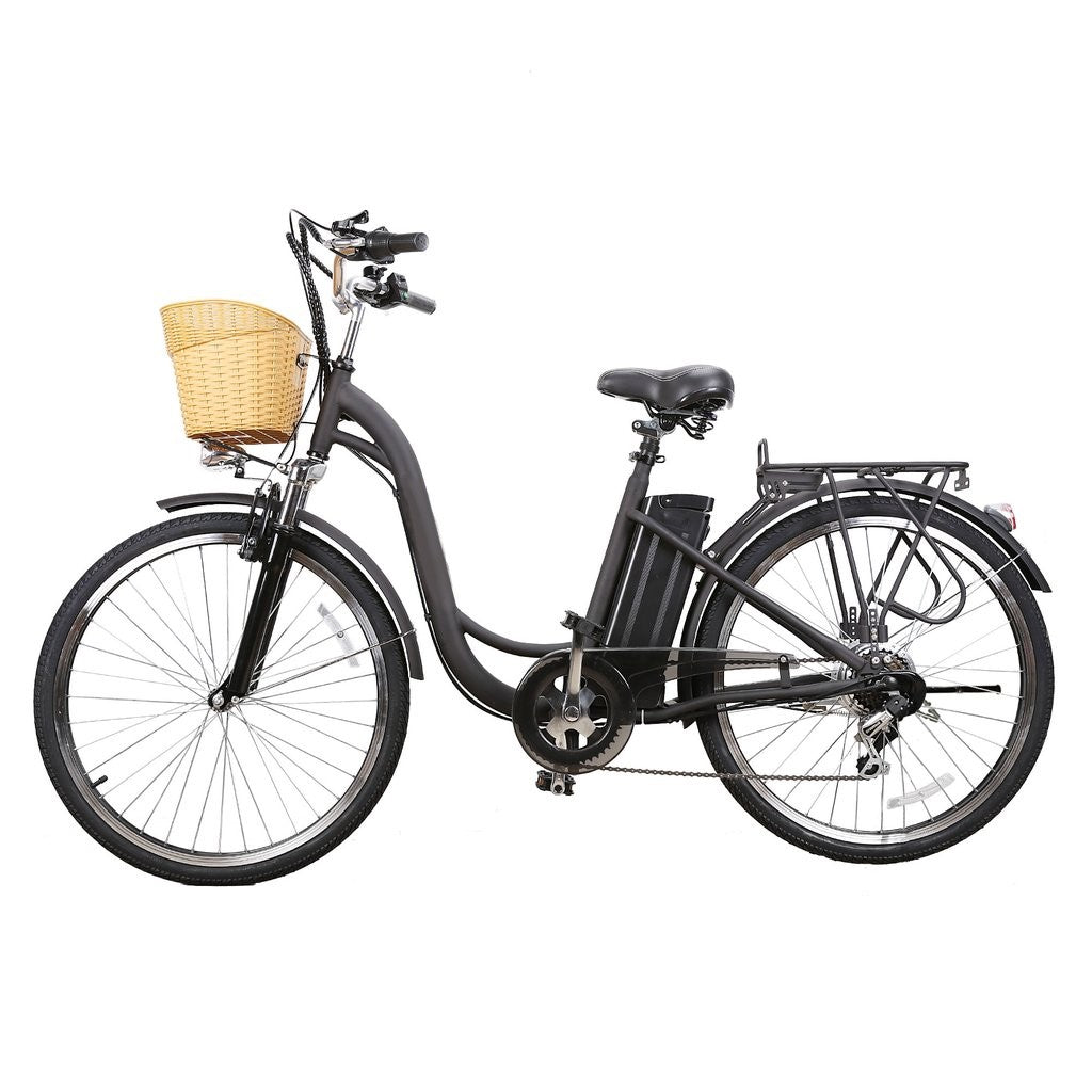 Glarewheel EB-X12 Electric Bike, Black