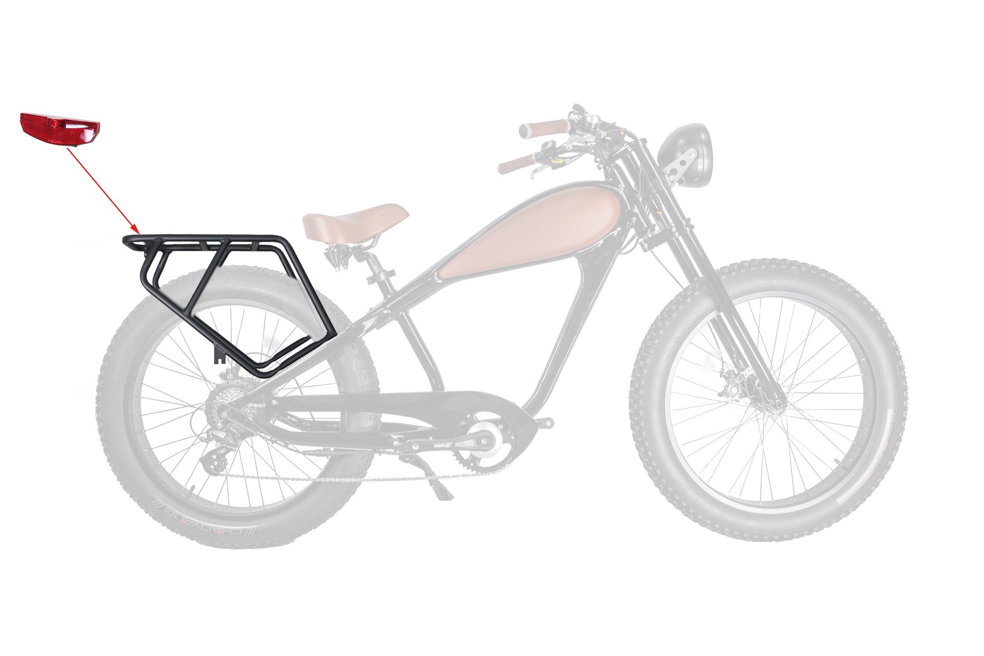 GlareWheel Electric Bike EB-CH Accessories freeshipping - GlareWheel