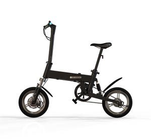 GlareWheel 16'' Folding Electric City Bike X3 Black